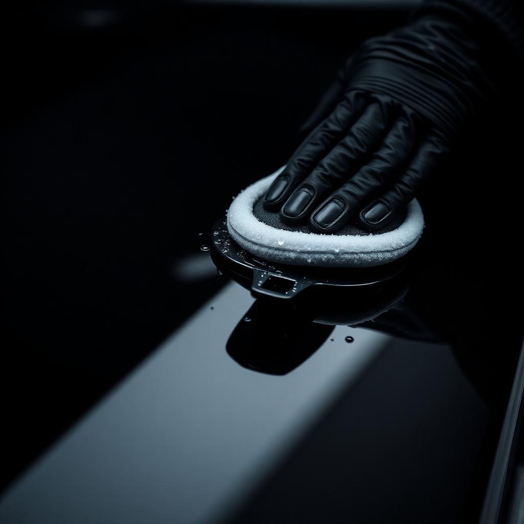 Auto wird gewaschen